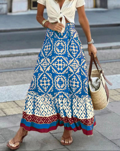 Cassey - Boho Stil Nederdel