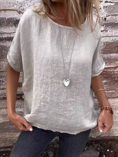Casia - Minimalistisk, Afslappet top