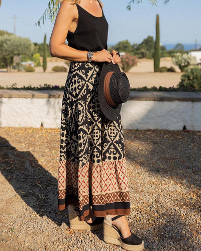 Cassey - Boho Stil Nederdel