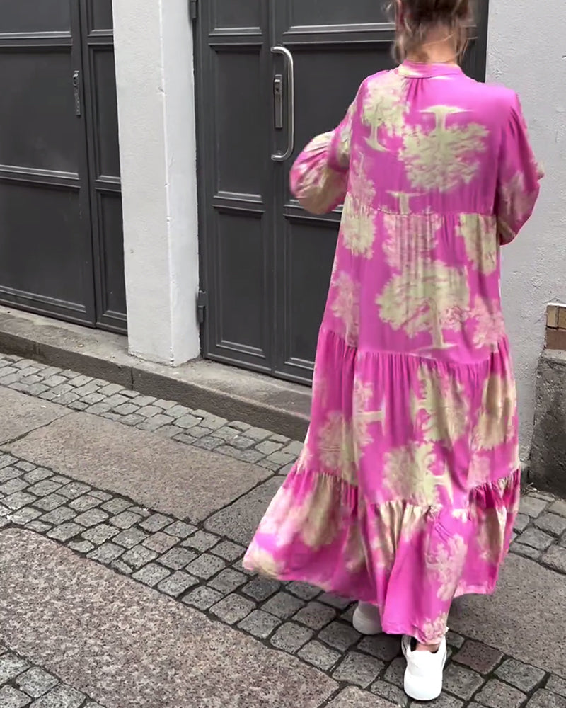 Ophelia - Lang Flowy Kjole
