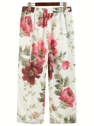 Zoe - Sommerbukser med Blomsterprint