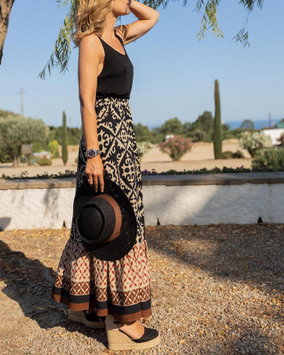 Cassey - Boho Stil Nederdel