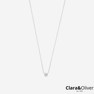 Luxe Eve Moissanite Halskæde | 14K Guld