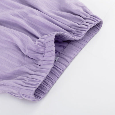 Viola - Let Button-Up og Shorts Sæt