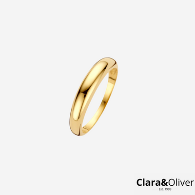 Ava Dome Ring | 14k Guld