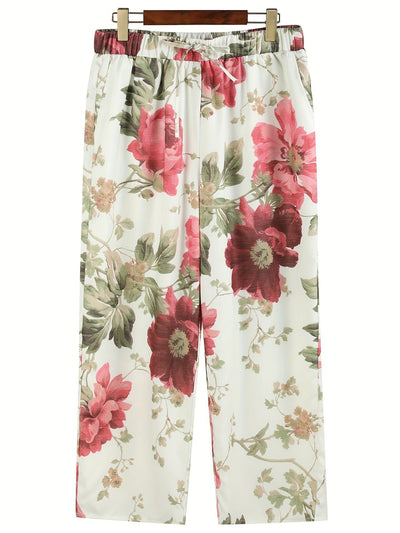 Zoe - Sommerbukser med Blomsterprint