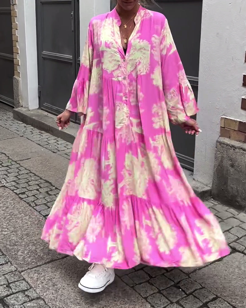 Ophelia - Lang Flowy Kjole