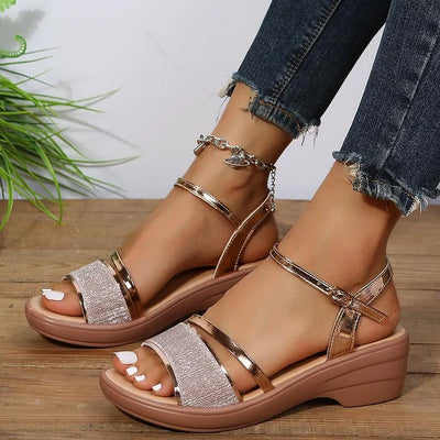 Amanda- Komfortable klassiske sandaler