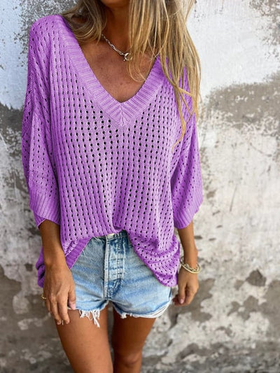 Tina - Elegant og afslappet top