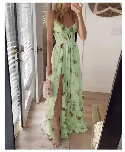 Tilde - Elegant blomstret kjole