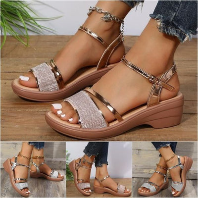 Amanda- Komfortable klassiske sandaler