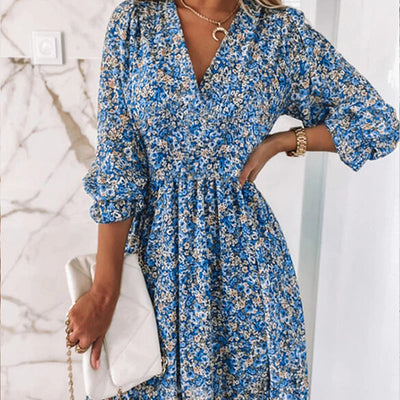 Addison - Elegant Blomsterkjole