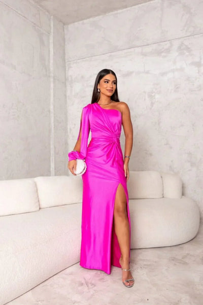 Alison - Elegant Slids Maxi Kjole