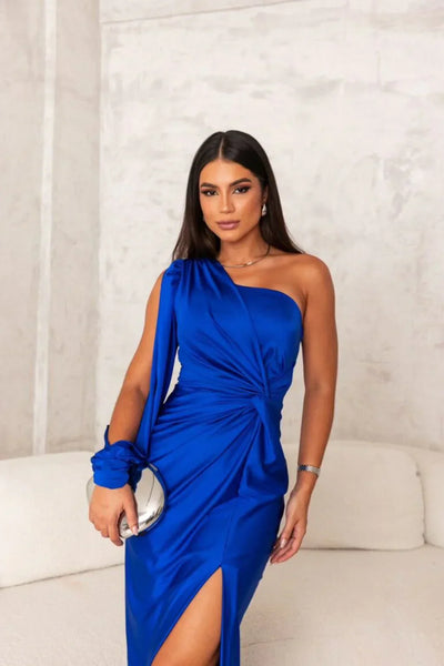 Alison - Elegant Slids Maxi Kjole