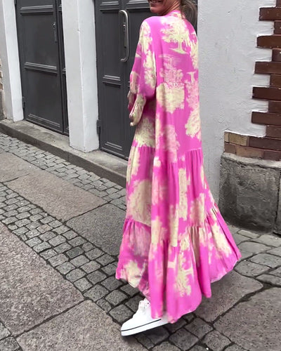 Ophelia - Lang Flowy Kjole