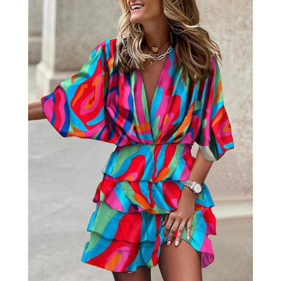Francesca - Stilfuld Printkjole