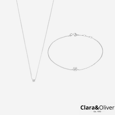 Eve Moissanite Stensæt | 14k Guld