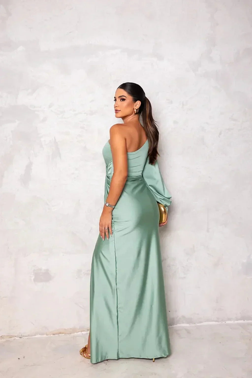 Alison - Elegant Slids Maxi Kjole