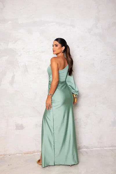 Alison - Elegant Slids Maxi Kjole