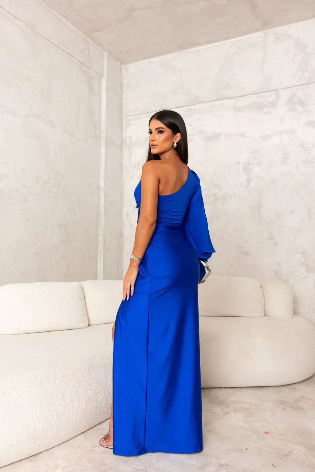 Alison - Elegant Slids Maxi Kjole