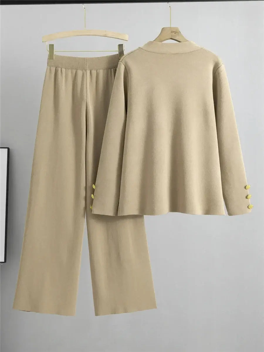 Velia - Knap-Detalje Elegant Sæt