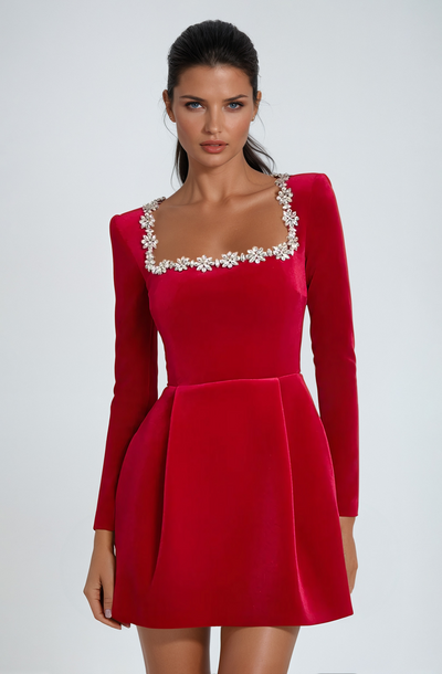 Birgitte - Elegant mini kjole