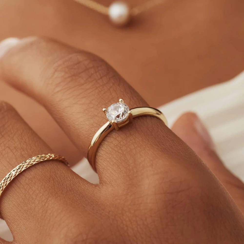 Elegant Lia Ring | Guld 14K