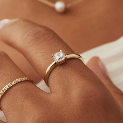 Elegant Lia Ring | Guld 14K