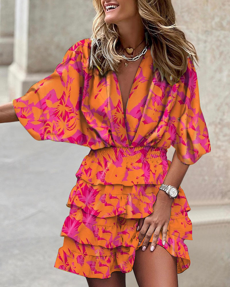 Francesca - Stilfuld Printkjole