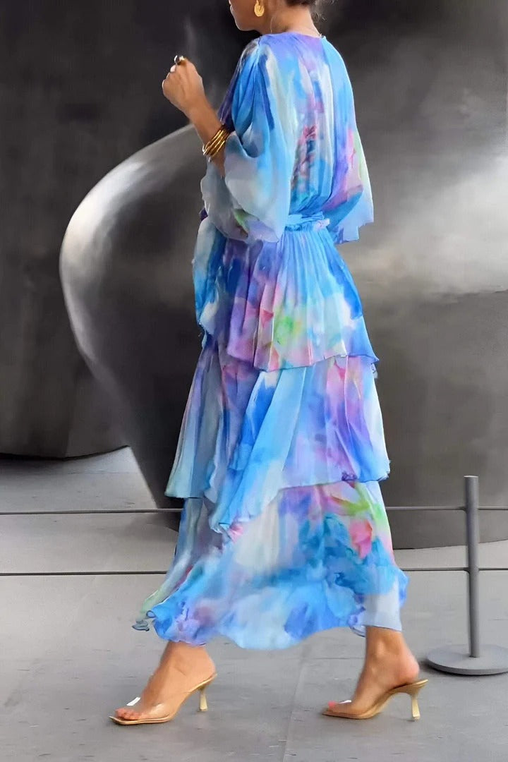 Samantha - Elegant Flowing Kjole