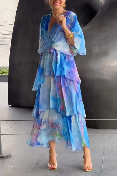 Samantha - Elegant Flowing Kjole