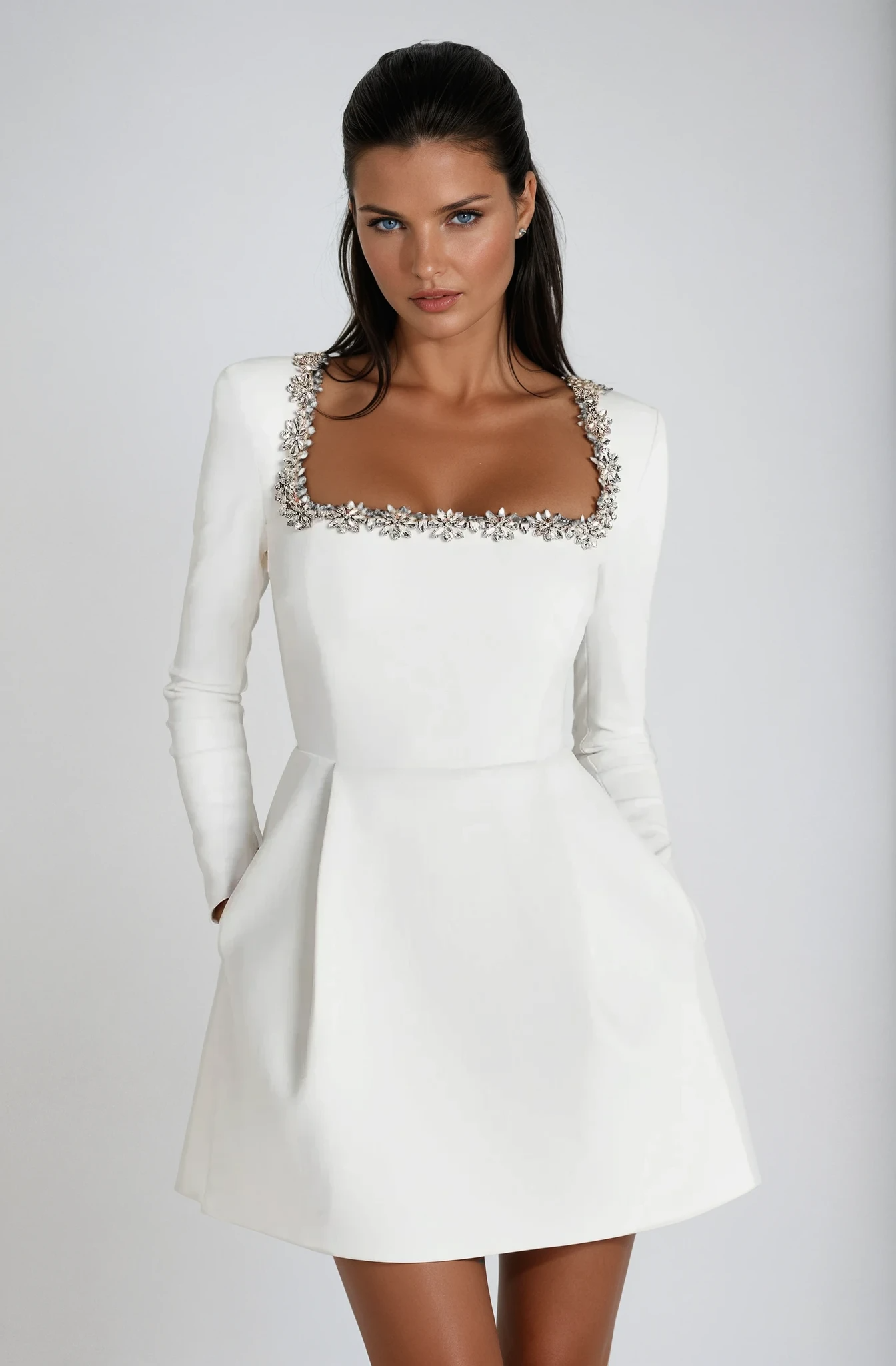 Birgitte - Elegant mini kjole
