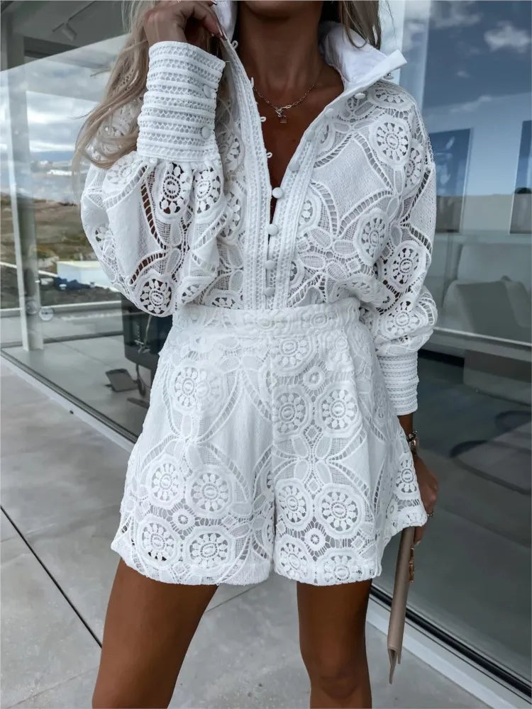 Lesley - Elegant Blonde Sæt