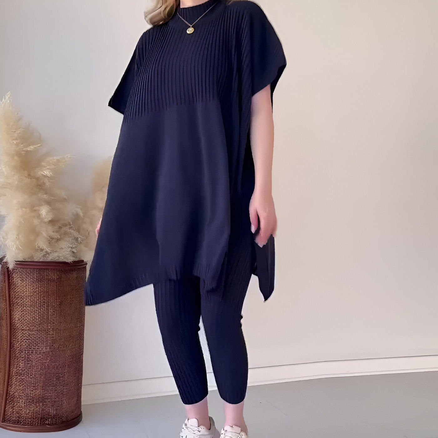 Maevie - Komfortabel Elegant Sæt