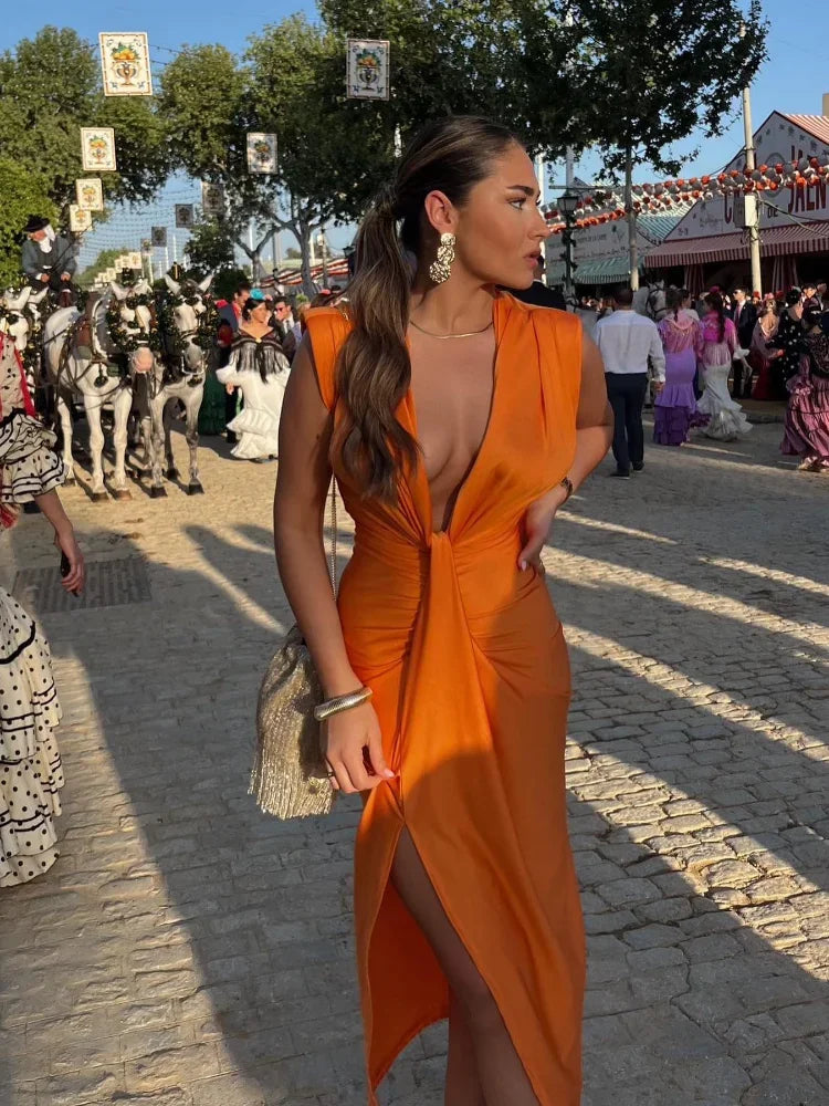 Julie - Elegant plisseret kjole