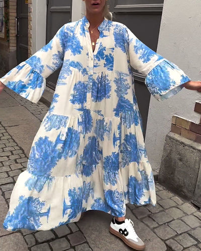 Ophelia - Lang Flowy Kjole