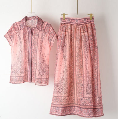 Adele - Boho Print To-Delt Sæt