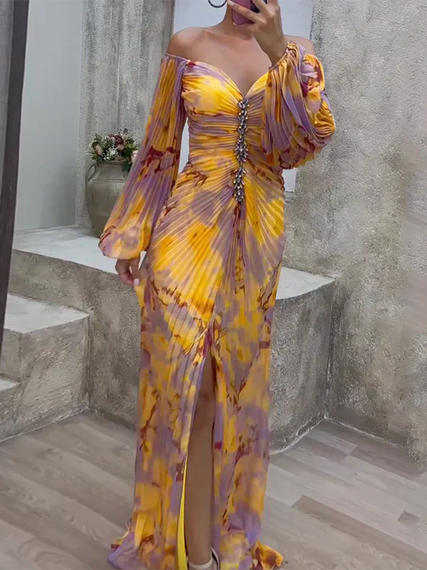 Mette - Elegant kjole med V-hals