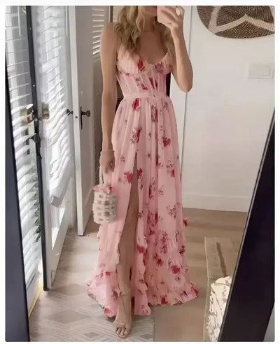 Tilde - Elegant blomstret kjole
