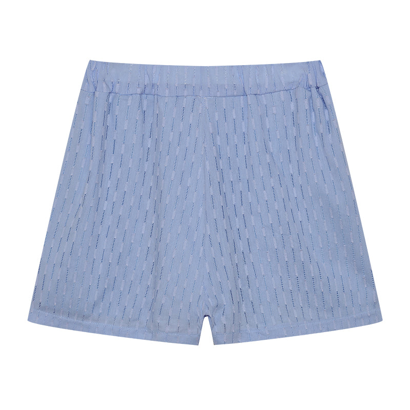 Elizabeth - Let Skjorte og Shorts Sæt