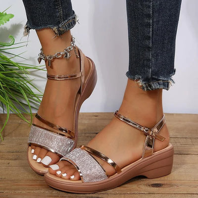 Amanda- Komfortable klassiske sandaler