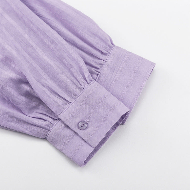 Viola - Let Button-Up og Shorts Sæt