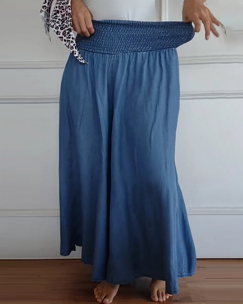 Mira - Bukser med Elastisk Talje