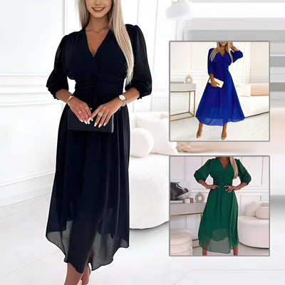 Natasha - Klassisk Chiffon Kjole