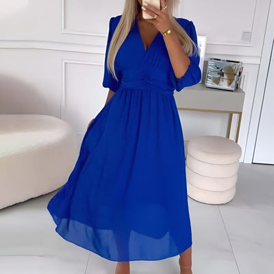 Natasha - Klassisk Chiffon Kjole