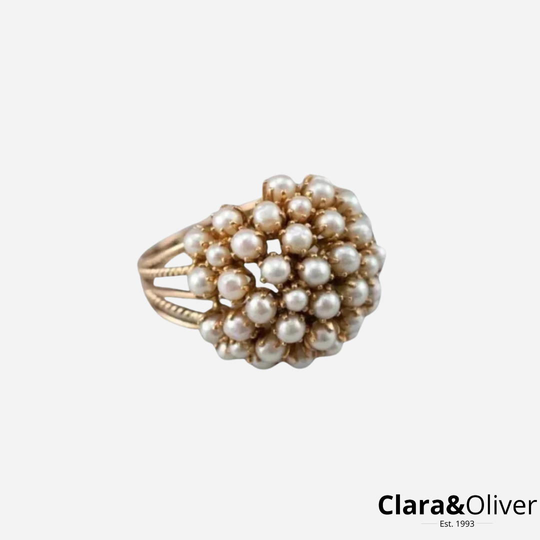 Monica | Perlebesat Ring