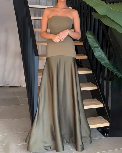 Winona - Elegant Off-Shoulder Maxi Kjole