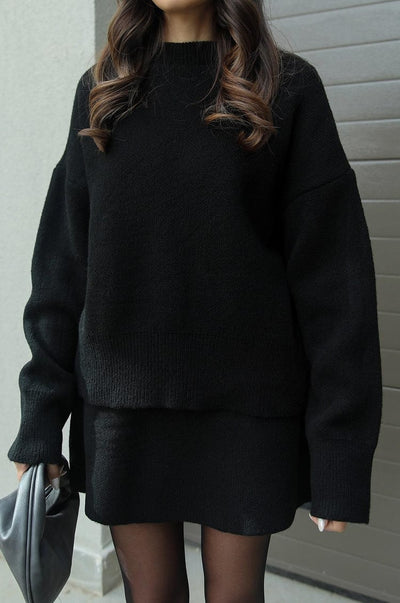 Estelle -Elegant sæt med sweater og nederdel